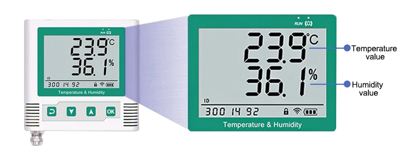 WIFI temperature and humidity sensor detail