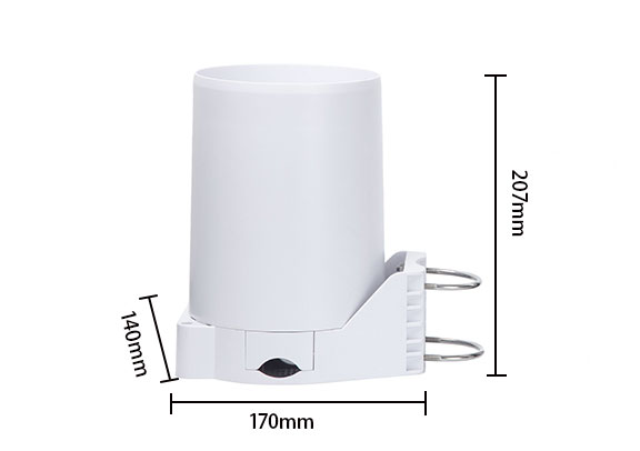 Wireless rain sensor size