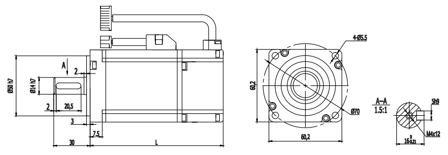 600W (3000rpm) High Torque AC Servo Motor | ATO.com