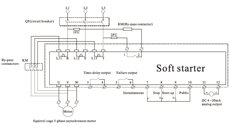 Schematic of a soft starter  Download Scientific Diagram