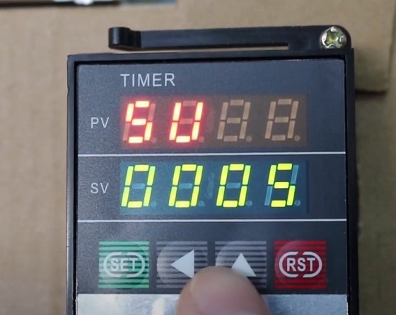 Timer relay rst