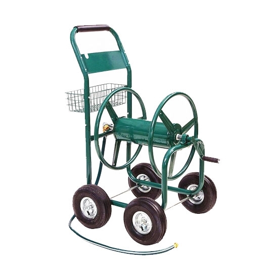 Garden Hose Reel Cart, 300 ft, 4 Wheel | ATO.com