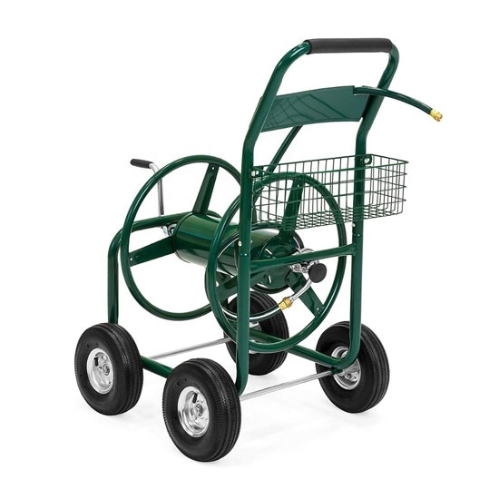 Garden Hose Reel Cart, 300 ft, 4 Wheel | ATO.com