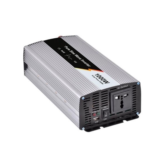 1000 Watt Pure Sine Wave Power Inverter 12 Volt Dc To 110 Volt Ac 