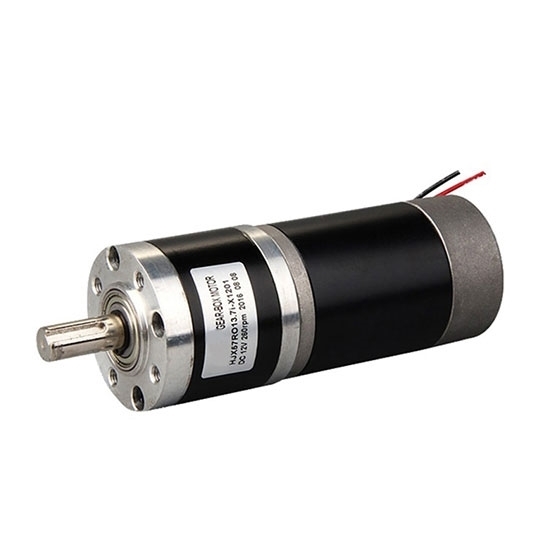 Brushed DC Motor with Gearbox, 3000rpm, 12V/24V, 57mm | ATO.com