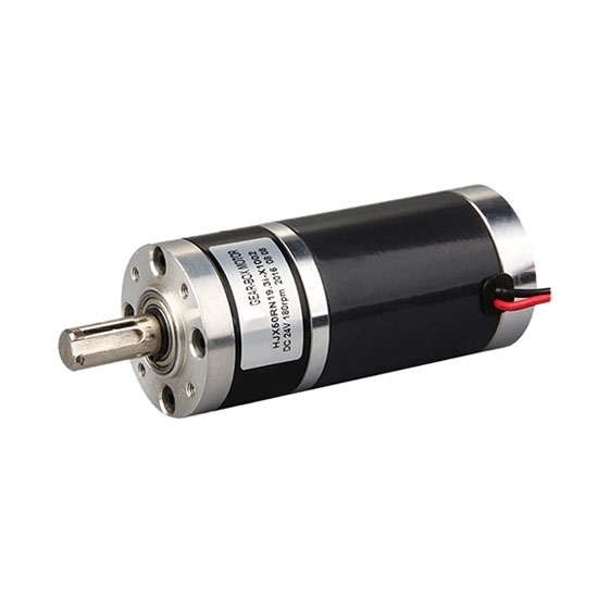 Brushed DC Motor with Gearbox, 3200rpm, 12V/24V, 50mm | ATO.com