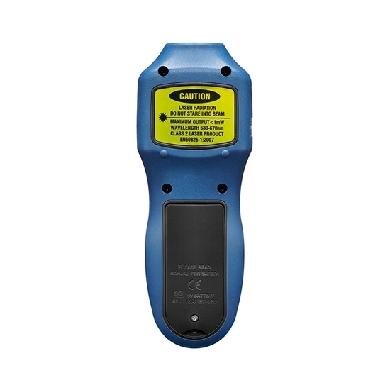 Handheld Contact/Non Contact Digital Tachometer, 2 rpm99999 rpm