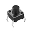 Picture of 6x6x5mm Tact Push Button Switch, 4 Pin