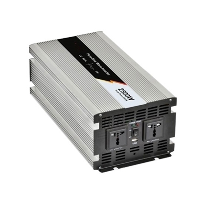 1500W Power Inverter 12VDC or 24VDC or to 120VAC Pure Sine Wave Invert
