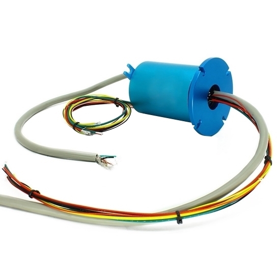 Taidacent Hollow Slip Ring Signal Power Continued 2/4/6/12 Road Collector  Ring Conductive Electric Motor Slip Ring Rotating Connector (2 Wire 1.5A  Inner Hole 7mm Outer Diameter 22mm) - Amazon.com