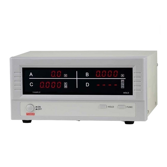 12kW 600V Single Phase Digital Power Meter