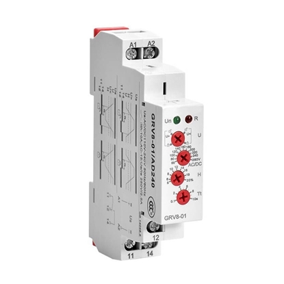 Single Phase Voltage Monitoring Relay, 12V/24V DC, 110V/220V AC