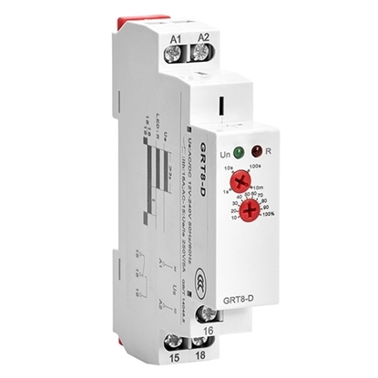 Time Delay Relay, Delay Off Without Supply Power, AC/DC 12-240V