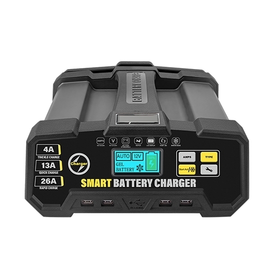 26A Smart Battery Charger, 6V/12V/24V