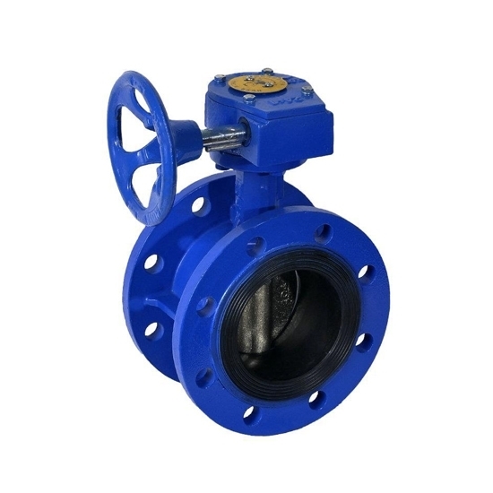 Double Flanged Butterfly Valve, 2"/3"/4"/6"/8"/10"/12"