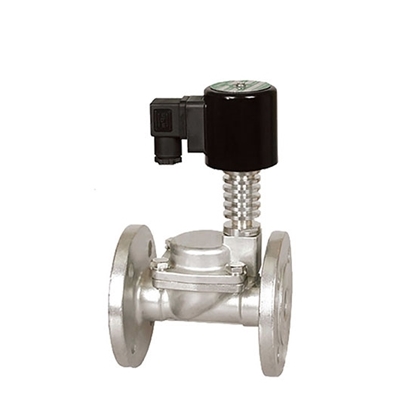 Steam Solenoid Valve, Flanged, Stainless Steel, AC 110V/220V/240V