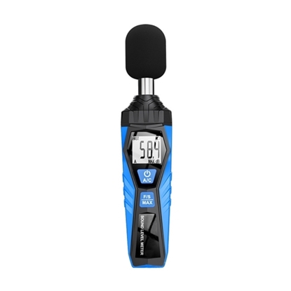 Digital Decibel Level Meter with 4 Digit LCD Display, 30 to 130 dB