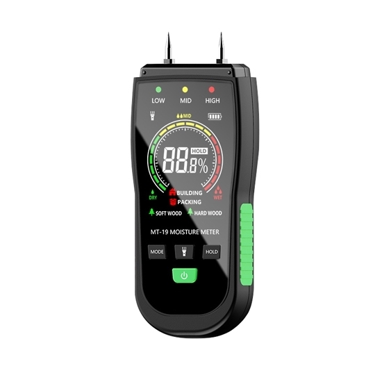 Digital Wood Moisture Detector, Pin Type