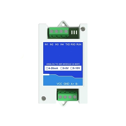 4-20mA/0-5V/0-10V to RS485 Converter, 4 Channel