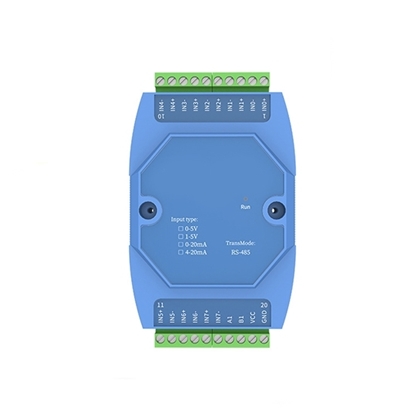 4-20mA/0-5V to RS485 Converter, 8 Channel