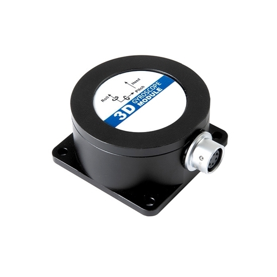 3D Solid State Gyroscope Sensor, 3 Axis, 0-360°